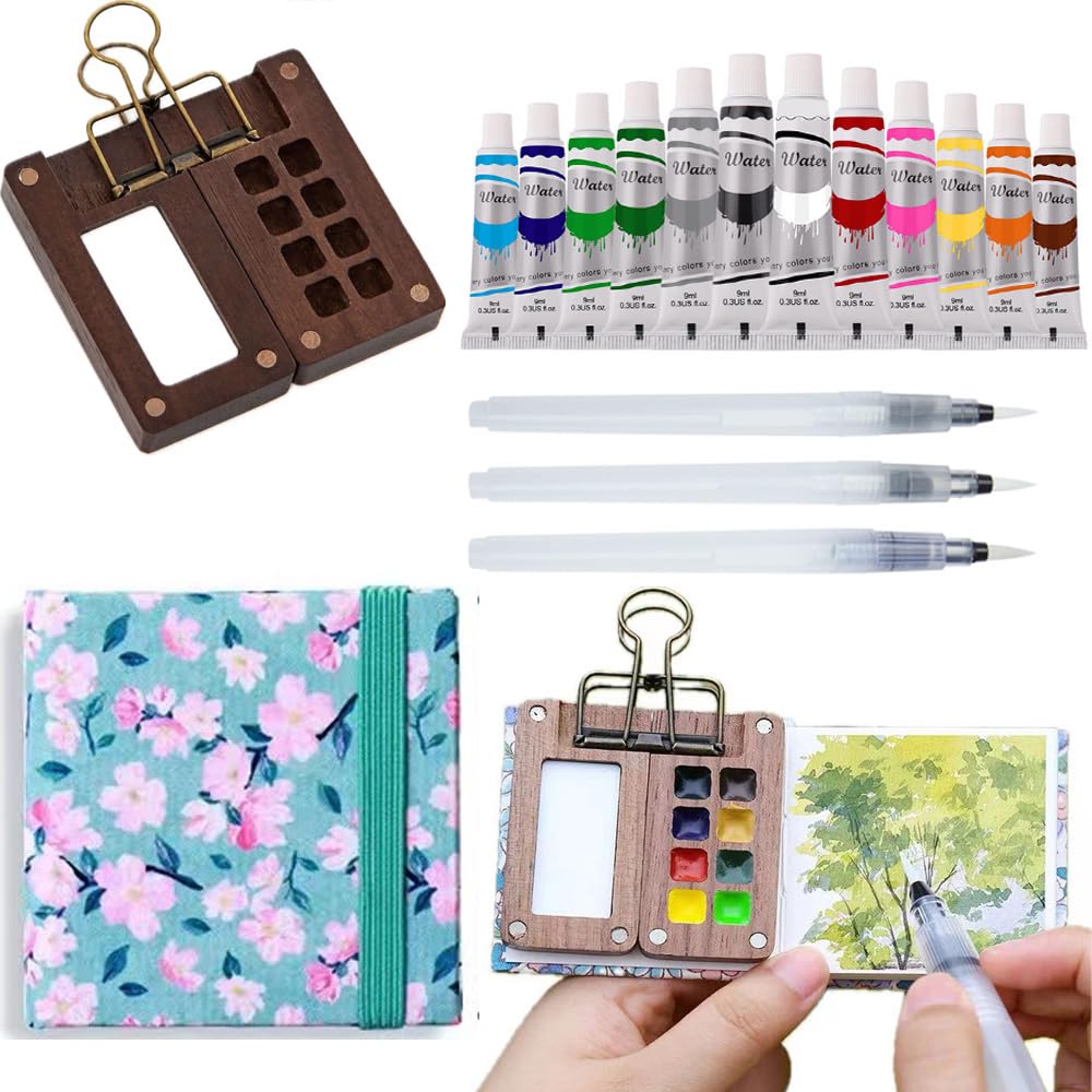 ロシア　ミニチュア絵画　ハンドペイント　２点セット ロシア ミニチュア絵画 ハンドペイント 2点セット